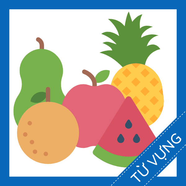 Học từ vựng tiếng anh về tr&aacute;i c&acirc;y miễn ph&iacute;