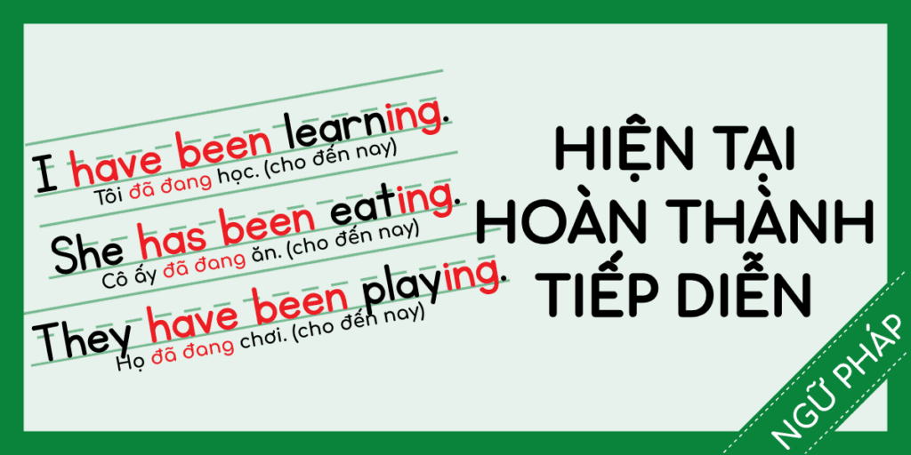Th&igrave; Hiện Tại Ho&agrave;n Th&agrave;nh Tiếp Diễn Tiếng Anh Miễn ph&iacute; rec
