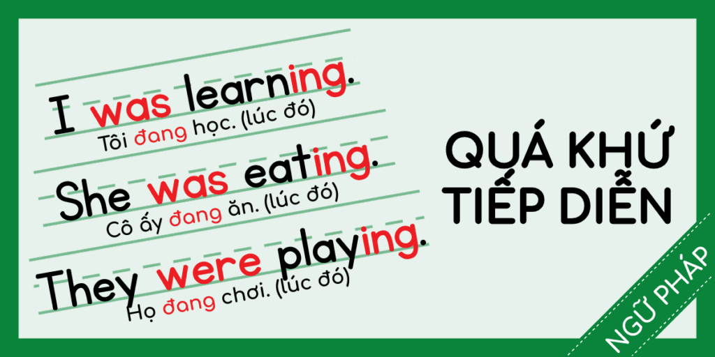 Th&igrave; Qu&aacute; Khứ Tiếp Diễn Tiếng Anh Miễn ph&iacute; rec