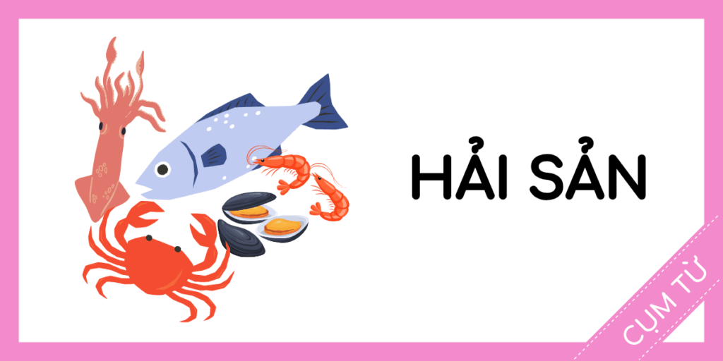 Học cụm từ tiếng anh hải sản miễn phí rec