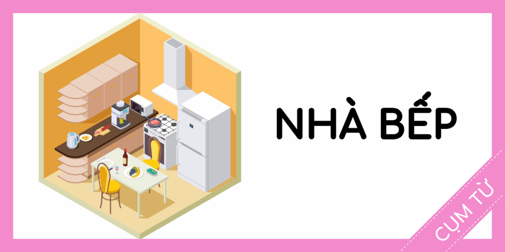 Học cụm từ tiếng anh nhà bếp miễn phí rec