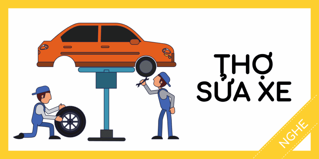 Học nghe tiếng anh thợ sửa xe miễn phí rec