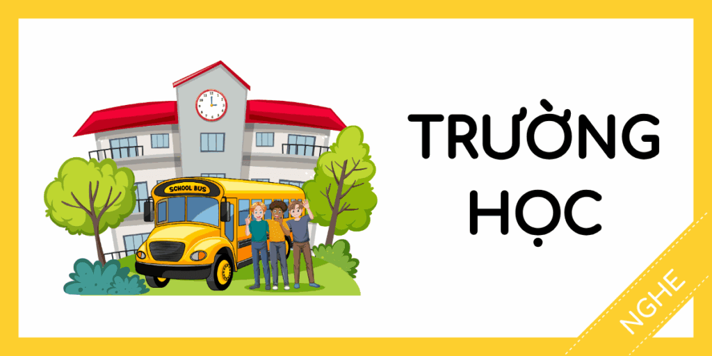 Học nghe tiếng anh trường học miễn ph&iacute; rec