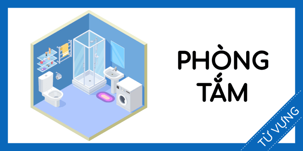 Học từ vựng tiếng anh phòng tắm miễn phí rec