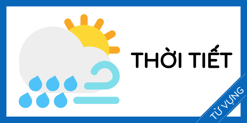 Học từ vựng tiếng anh thời tiết miễn phí rec