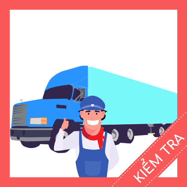 kiểm tra tiếng anh lái xe tải miễn phí sq