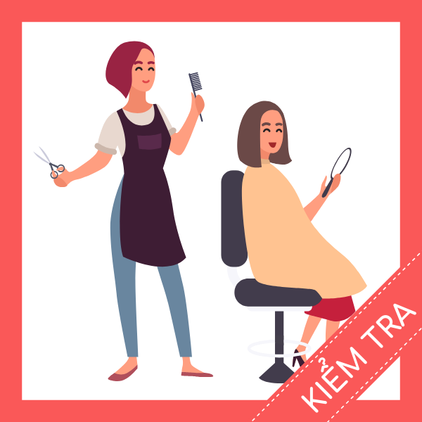 kiểm tra tiếng anh thợ làm tóc miễn phí sq