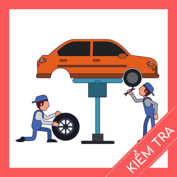kiểm tra tiếng anh thợ sửa xe miễn phí sq