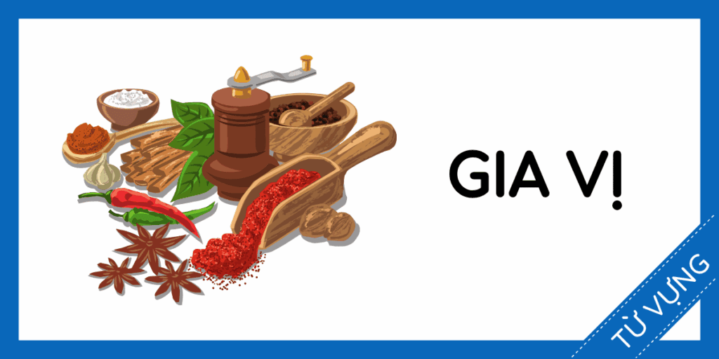 Học từ vựng tiếng anh gia vị miễn ph&iacute; rec