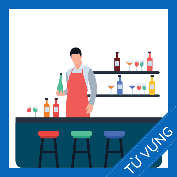 Học từ vựng tiếng anh qu&aacute;n bar miễn ph&iacute; sq