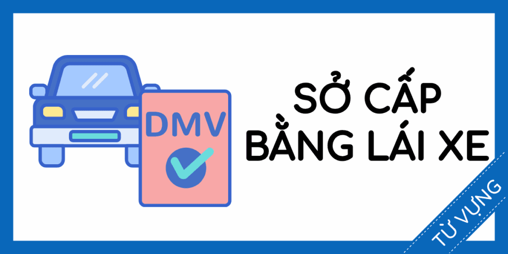 Học từ vựng tiếng anh sở cấp bằng l&aacute;i xe sq miễn ph&iacute; rec